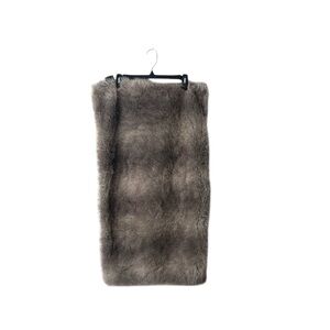 UGG Faux Fur King Decorative Pillowcase Plush Cozy Accent  19”x35”